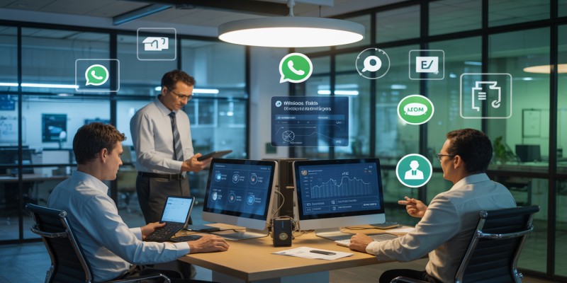 Plataforma completa: WhatsApp, SMS, Ligações e CRM com CINNDI